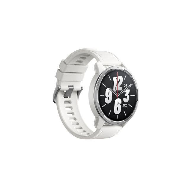 Xiaomi Watch S1 Active - Plata - reloj inteligente con correa - silicona -  blanco - tama o de la mu eca 160-220 mm - pantalla