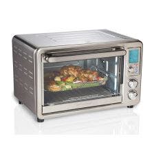 Horno Tostador y Rostizador, Hamilton Beach 31193, Capacidad de 12o 8 Rebanadas