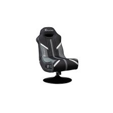 Silla Gaming X Rocker Nebula 2.1 con Bluetooth y Pedestal (Negro/Gris)
