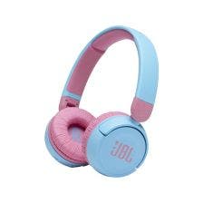 Audífonos JBL Jr310BT On-Ear Inalámbricos con Micrófono para Niños (Celeste/Rosado)