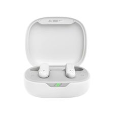 Audífonos JBL VIBE Flex In-Ear Inalámbricos con Resistencia al Agua y Polvo (Blanco)