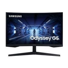 Monitor Samsung de 34" Odyssey G5 Gaming, WQHD, 165Hz, 1ms, FreeSync Premium, 1000R Curvo