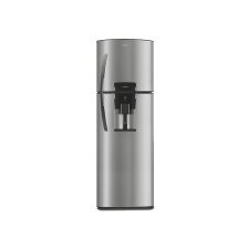 Refrigeradora Top Mount de 11', con dispensador, acero, Mabe, RMA300FXNU.