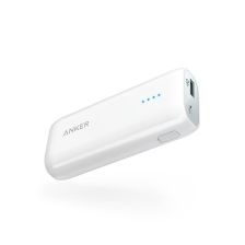 cargador portátil anker astro e1 de 5,200 mah blanco