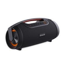 Bocina Aiwa AWS400BT Inalámbrica con Bluetooth y Resistencia al Agua (Negro)