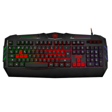 Teclado Maxell CA-KB Gaming Alámbrico con Iluminación RGB (Negro)