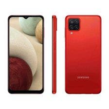 Samsung Galaxy A12, 32GB, prepago Claro (Rojo)