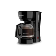 Black+Decker, CM0916B, Cafetera de 12 Tazas, Filtro Permanente, Color Negro