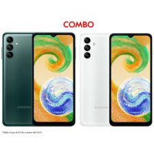 COMBO CELULARES GALAXY A04S - VERDE + BLANCO