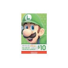 Tarjeta Nintendo Eshop de $10