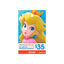 Tarjeta Nintendo Eshop de $35