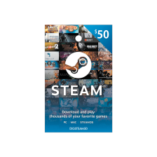 Tarjeta para Steam de $50