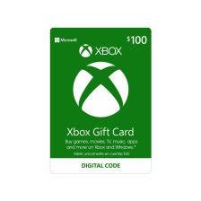 Tarjeta Xbox Live de $100