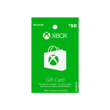 Tarjeta Xbox Live de $50