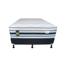 CAMA QUEEN SIZE DESCANSA FACIL DOBLE PILLOW