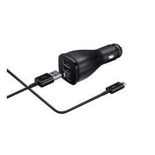 Adaptador Para Carro Con Doble Entrada Usb Y Carga Rápida Tipo C