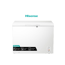 Congelador horizontal de 15' cúbicos, color blanco. Hisense FC15D6BWX