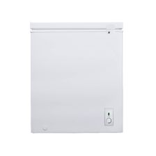 Congelador horizontal de 5' cúbicos con rodos y cerradura con llave, Frigidaire FFC05C4HPW.