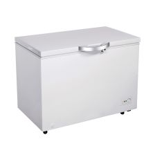 Congelador horizontal de 11' cúbicos con rodos y cerradura con llave, Frigidaire FFCC11C3HQW.