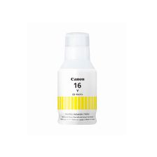 Botella de Tinta Canon GI-16A Color Amarillo para Impresoras PIXMA GX6010, GX7010