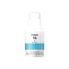 Botella de Tinta Canon GI-16C Color Cian para Impresoras PIXMA GX6010, GX7010
