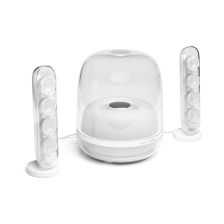 Bocina Harman Kardon Soundsticks 4 Inalámbrica con Bluetooth (Blanco)