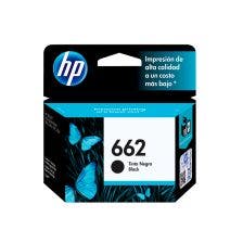 Cartucho de Tinta HP 662B Negra para Ink Advantage 2515,3515,3525