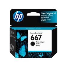 Cartucho de Tinta HP 667B Negra Ink Advantage para Impresoras 2375, 2775,1275