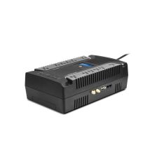 ups forza 1000va/120v con 12 tomacorrientes, 2 salidas usb y protec. coaxial y red