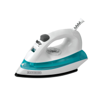 Plancha de Vapor Black+Decker, IRBD100, Vapor QUICK‘N EASY, Suela Antiadherente