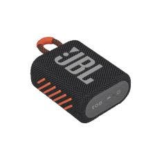 Bocina JBL GO 3 Inalámbrica con Protección al Agua y Polvo (Negro/Naranja)