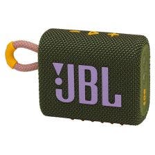 Bocina JBL GO 3 Inalámbrica con Protección al Agua y Polvo (Verde)