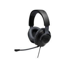 Headset JBL Quantum 100 Gaming Alámbrico con Micrófono Abatible (Negro)