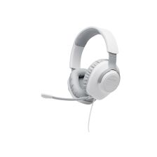 Headset JBL Quantum 100 Gaming Alámbrico con Micrófono Abatible (Blanco)