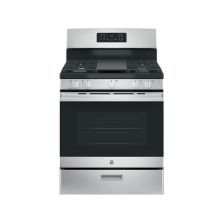 Estufa a gas 30"con quemador Power Boil de 15,000 BTU, General Electric JGBS66REKSS.