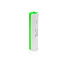 Cargador portátil de 2600mAh con linterna, indicador de bateria LED, ideal para cargar tus dispositi