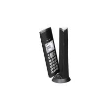 telefono inalambrico 1 auricular con identificador - negro -