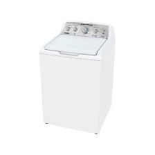 Lavadora de ropa de 48 libras con tecnología Aqua Saver Green, Mabe LMA72215CBAB0.