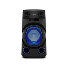 Audio todo en uno Sony MHCV13 con iluminación led en bocina