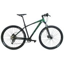 BICICLETA RALI R10 29" HOMBRE NEGRO VERDE, CAMBIOS 1*10, SISTEMA HIDRAULICO