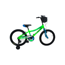 Bicicleta Racer Max R20 Niño Verde/Azul