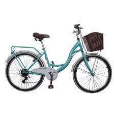 Bicicleta P/Dama Eurobike Gisell R-24 Color Aqua