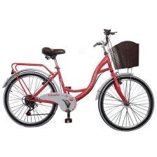 Bicicleta P/Dama Eurobike Gisell R-24 Color Salmon