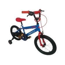 Bicicleta Rali Rocky 16" Niño Azul Electrico