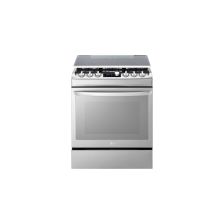 Estufa a gas de 30" con tecnología EasyClean™ y quemador Triple Flama UltraHeat™, LG RSG316T.