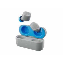 Audífonos Skullcandy JIB True 2 Wireless In-Ear con Resistencia al Agua y Micrófono (Gris Claro/Azul