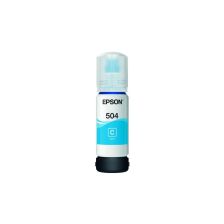 Botella de Tinta Epson T504 220 Color Cyan para Impresoras L4160 y L4260