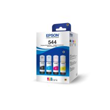 Botellas de Tinta Epson T544520 4 Pack Color para Impresoras L1250, L3210, L3250, L5590