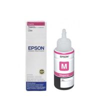 Botella de Tinta Epson T664 320 Color Magenta para Impresoras