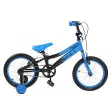 Bicicleta Rali Tierra 16" Negro Azul Niño